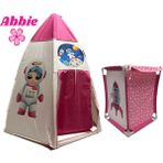 Abbie Füze Oyun Çadırı Sepetli Minnoş Trst Sepetli Minnoş - Şeker Pembe