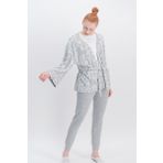 Arnetta Basic Krem Kadın Pijama Takımı