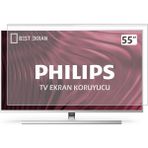 Best Ekran Philips 55PUS8949 Tv Ekran Koruyucu - Philips 55" Inç The One LED 4K Ambilight Tv - 55 inç