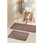 Karaca Home Figure Embos Mürdüm 2'li Banyo Paspası