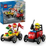 Lego 60458 City Pizza Arabası İtfaiye Kamyonu