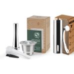 Pengfushop4 1 Adet-Ti-Ymq Stili Nespresso Yeniden Kullanılabilir Kahve Kapsülü Paslanmaz Çelik Doldurulabilir Filtreler Espresso Fincan Inissia ve Pixie Kahve Makinesi Için Fit (Yurt Dışından) - Kahve Eşyaları