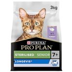 Pro Plan Kısırlaştırılmış Hindi Etli 3 kg Yaşlı Kuru Kedi Maması
