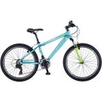 Salcano NG750 27.5 HD Fren Full Shimano 21 Vites 18" Beyaz Turkuaz Yeşil Dağ Bisikleti