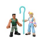 Toy Story GBG89-GFD13 4 Combat Carl Bo Peep Imaginext İkili Figür