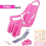 Yunjin Shop Pembe E Stili Drbike Çocuk Bisikleti Koltuğu Sonrası Bebek Koltuğu Tutucu (Yurt Dışından) - Renkli - 1