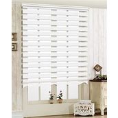 Storburada STB-400-V01 Zebra Beyaz Etek Dilimli Beyaz 140x200 cm Stor Perde