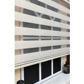 Storburada STB 400V12-D Ekru 90x260 Krem Zebra Stor Perde