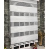 Storburada Stb480-Pd Beyaz 180x200 Pliseli Stor Zebra Sert Plastik Kasalı Perde