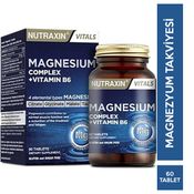 Nutraxin Magnesium Complex Vitamin B6 60 Tablet Takviye Edici Gıda