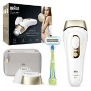 Braun Silk Expert Pro 5 PL5154 400.000 Atımlı 2 Başlıklı Yeni Nesil IPL + Tasarım Çantası