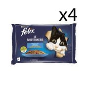 Felix Somonlu ve Ton Balıklı 4x85 gr Yaş Kedi Maması