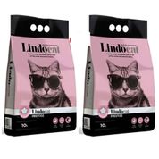 Lindo Cat 2x10 lt Bebek Parfümlü İnce Taneli Kedi Kumu