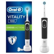 Oral-B D100 Vitality Cross Action Siyah Şarjlı Diş Fırçası