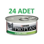 Proplan 24x85 gr Sterilised Ton ve Somonlu Kısırlaştırılmış Kedi Konservesi
