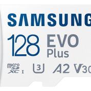 Samsung MB-MC128KA Evo Plus 128 GB SDXC U3 Sınıf 10 A2 130MB/s Adaptörlü Mikro SD Bellek Kartı