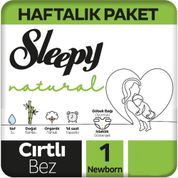 Sleepy Natural No:1 Yenidoğan Bebek Bezi