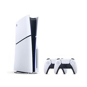 Sony Playstation 5 Slim 1 TB Digital Edition Oyun Konsolu + 2. Dualsense Beyaz Kol 