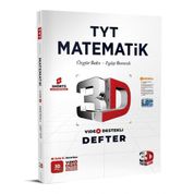TYT Matematik Video Destekli Defter 3D Yayınları