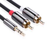 Ugreen 2 RCA 3.5 mm 8 m Aux Ses Kablosu