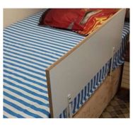 Agubugu Baby 90x45 cm Ahşap Yatak Bariyeri