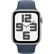 Apple Watch SE 2023 44 mm Gümüş Alüminyum Kasa Spor Kordon Akıllı Saat Teşhir- Outlet