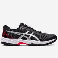 Decathlon 1041A337-001 Asics Gel Game 9 Siyah Beyaz Kırmızı Erkek Tenis Ayakkabısı