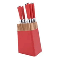 Karaca Grande Red 6 Parça Bıçak Seti