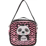 Muggle MU7334 Siyah Panda Unisex Çocuk Beslenme Çantası