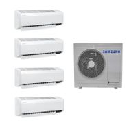 Samsung Wind Free Multi AJ080TXJ4KH/EA 8 kw 1 Dış + 4 İç Ünite 9+9+12+12 Duvar Tipi Klima