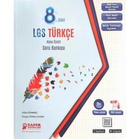 8.sınıf Türkçe Soru Bankası - Zafer Yayınları