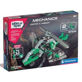 Clementoni 64299 Copter Airboat Mekanik Laboratuvarı