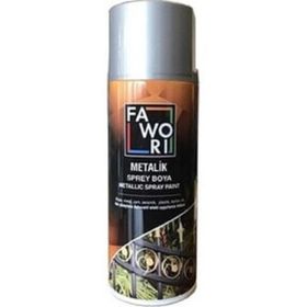 Fawori Siyah 400 ml Metalik Sprey Boya