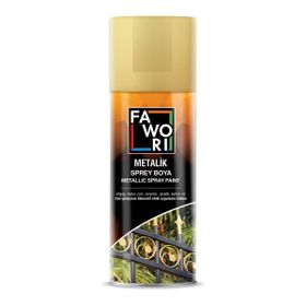Fawori Siyah 400 ml Metalik Sprey Boya