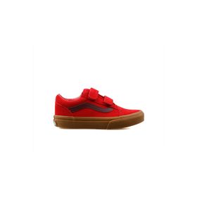 Vans VN000CYWRED1 Old Skool V Kırmızı Çocuk Günlük Ayakkabı